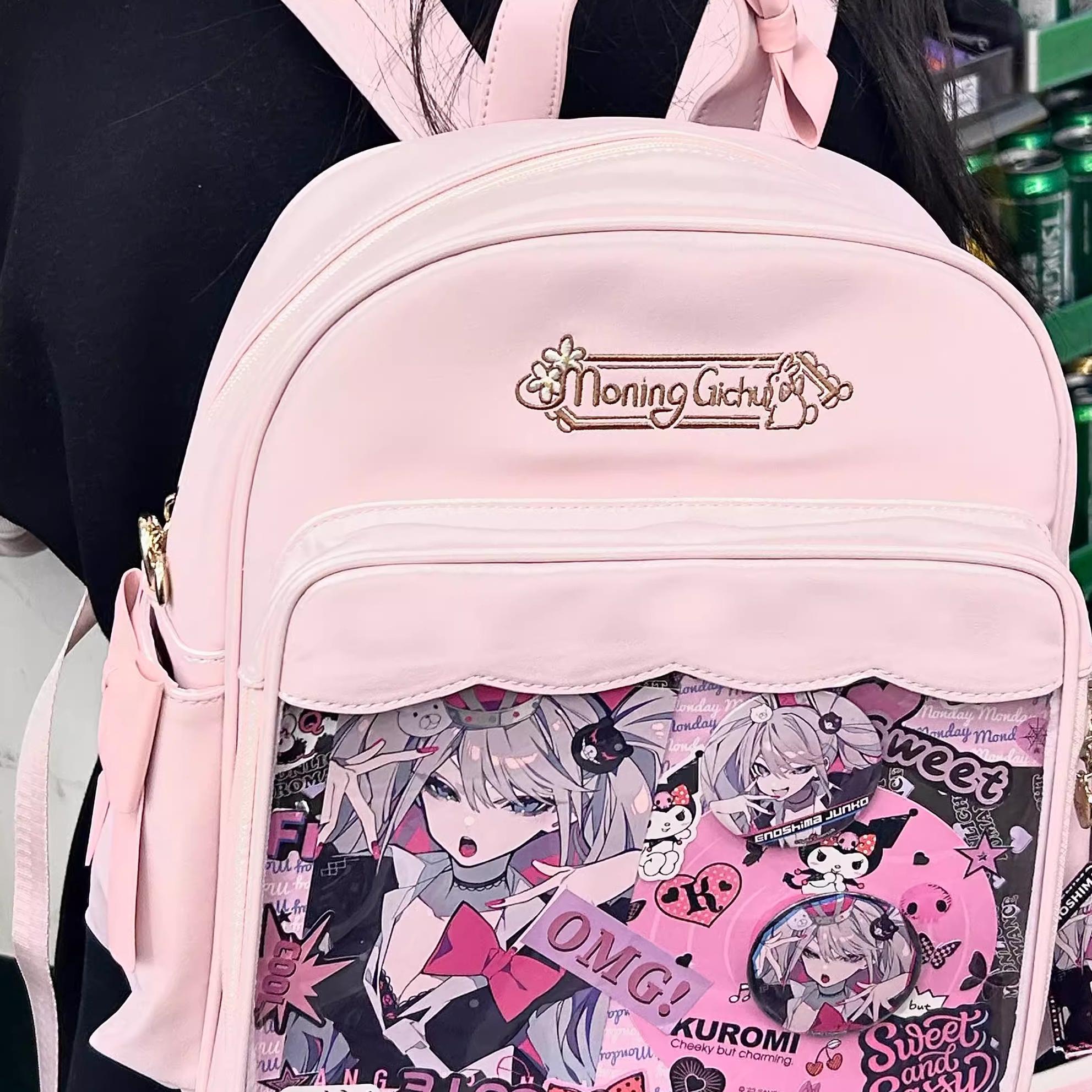 Transparent itabag Jirai Kei aesthetic rebellious spirit anime fandom culture expression