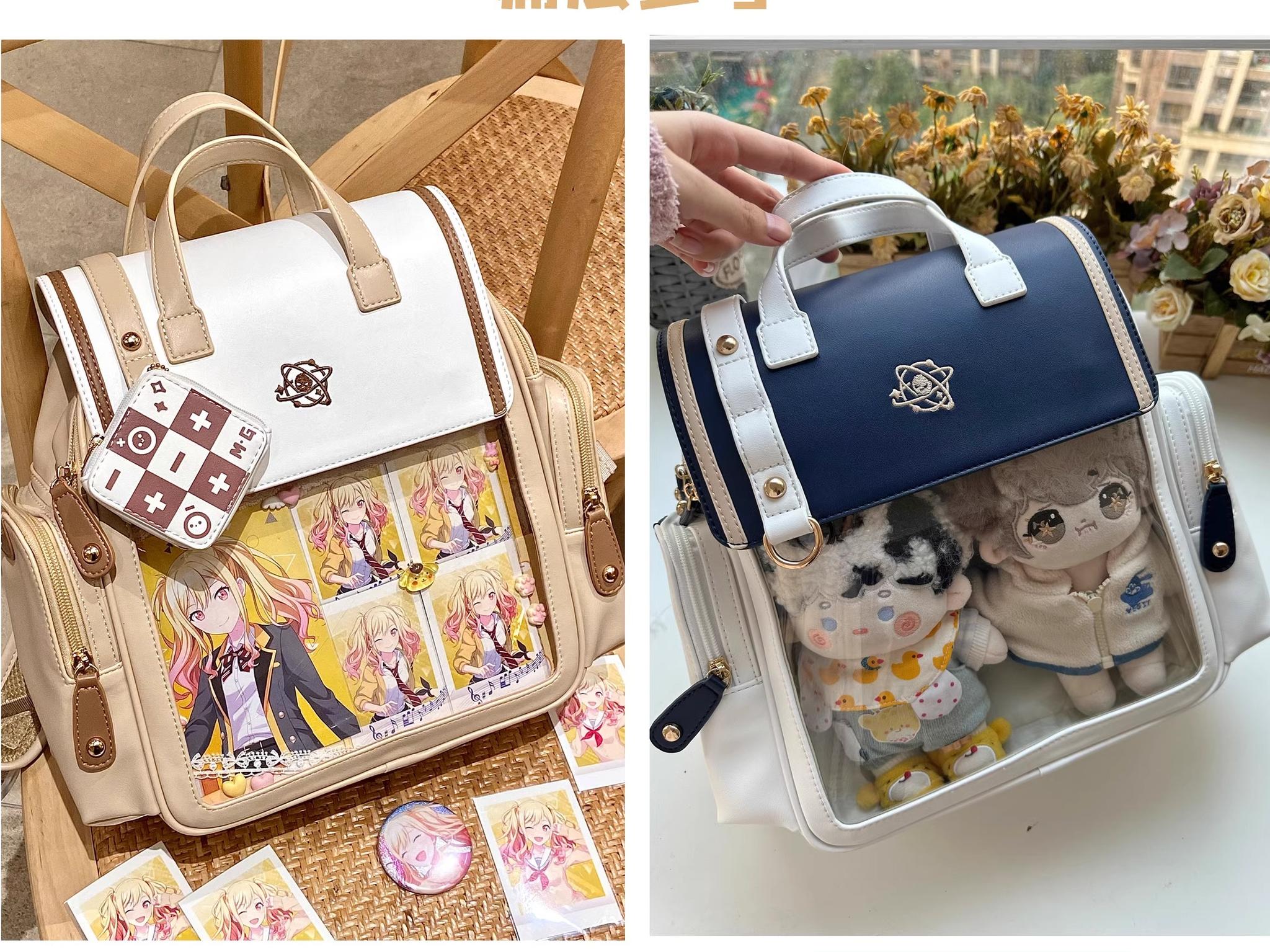 Itabag backpack personal style statement piece for anime collection showcasing and fandom identity