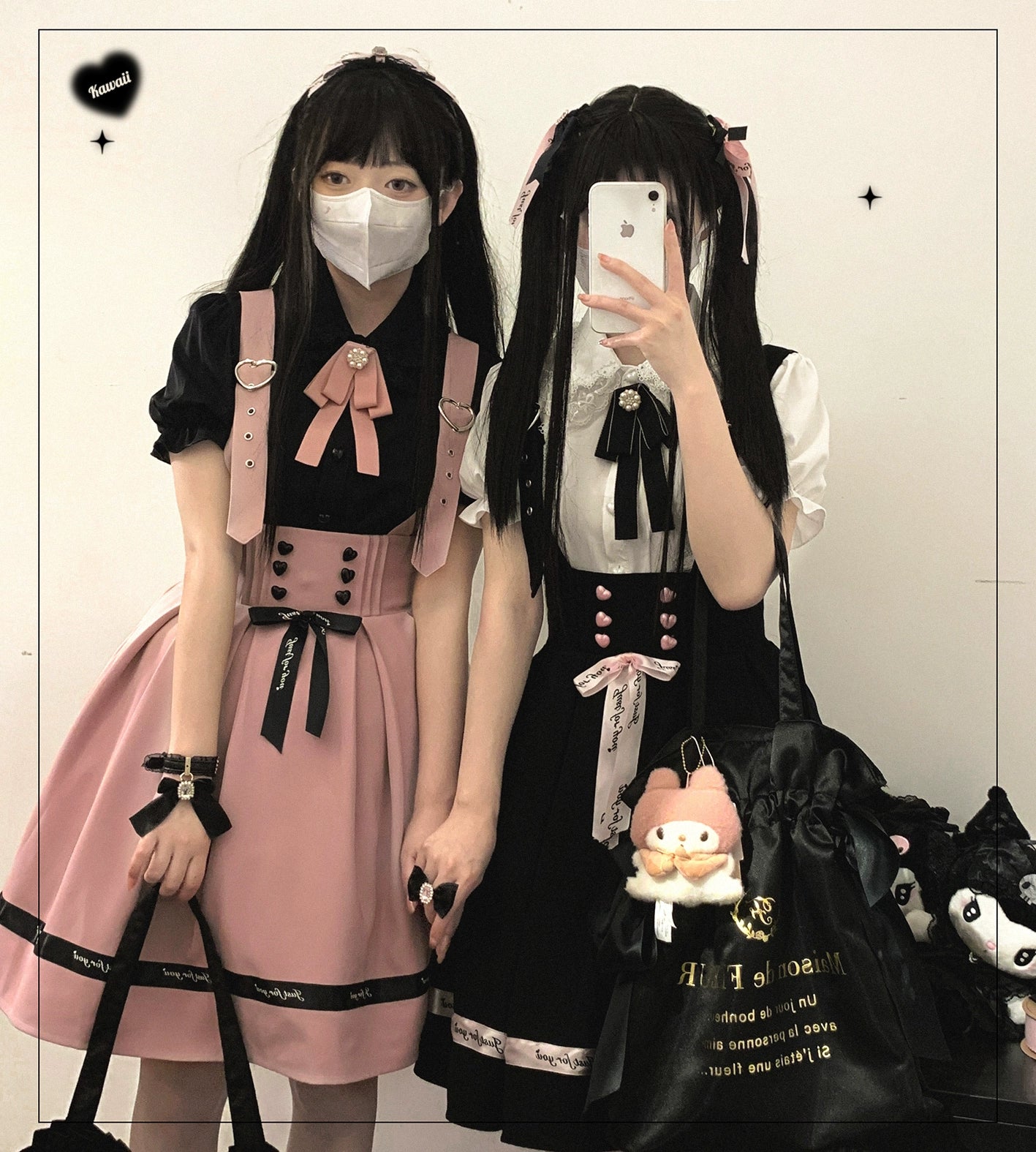 Jirai Kei lace collar blouse care and maintenance guide, delicate chiffon fabric handling recommendations