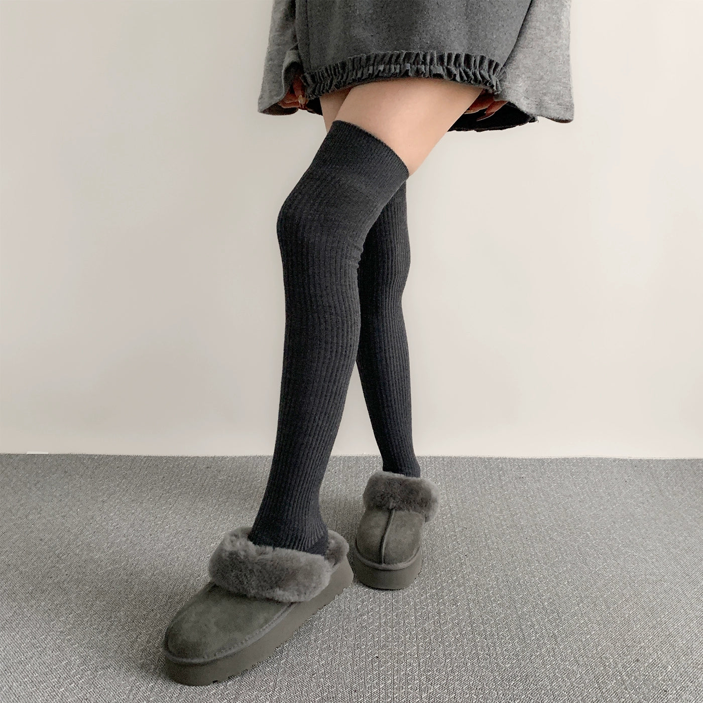 Jirai Kei ribbed socks care maintenance washing instructions durability guide