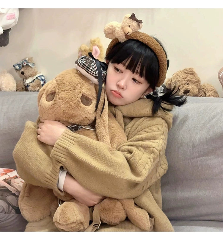 Kawaii Oversized Cardigan Sweater Coat Multicolor - Image 36