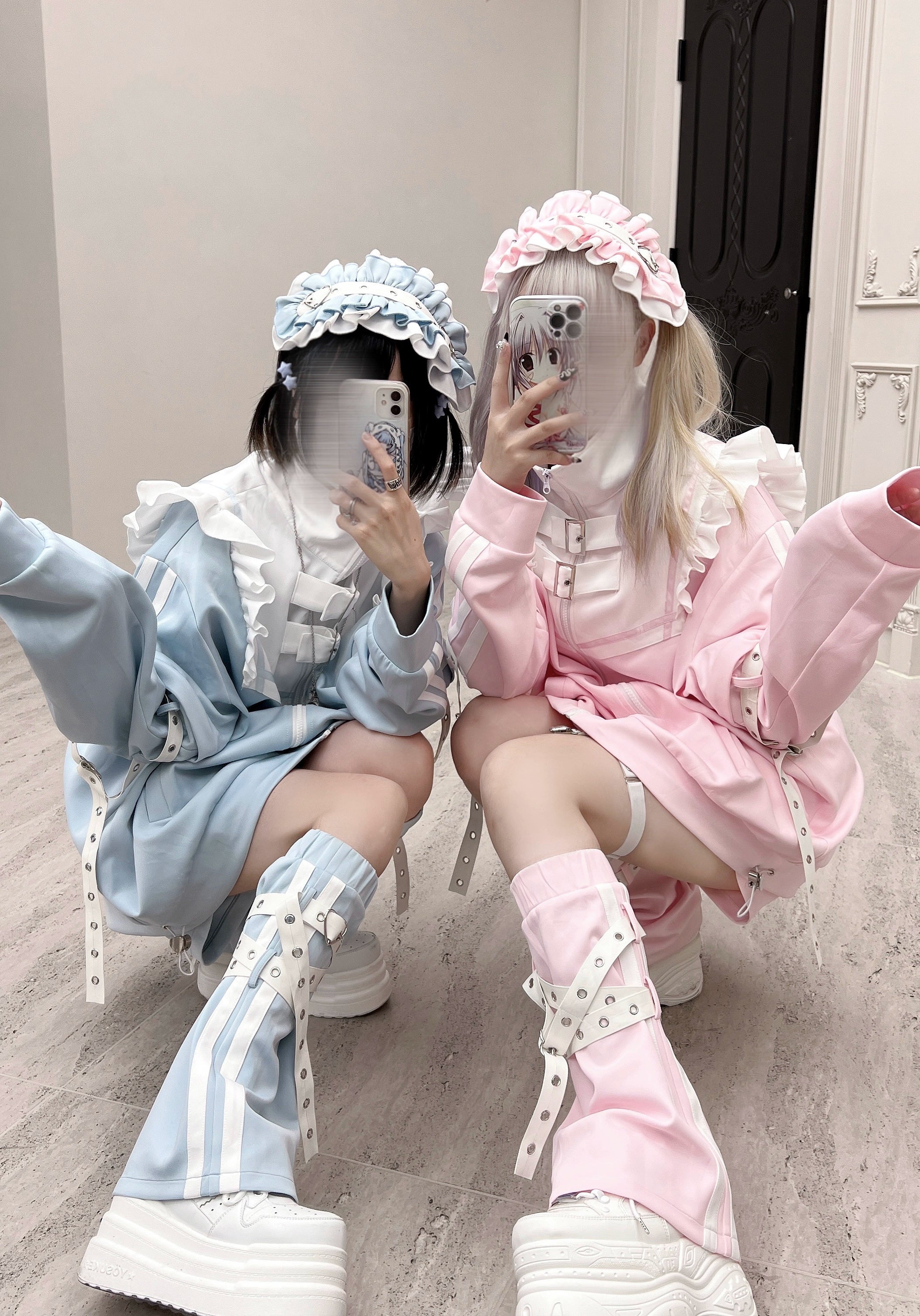 Angel wings Jirai Kei jacket removable white wings spiritual aesthetic Tenshi fashion statement piece