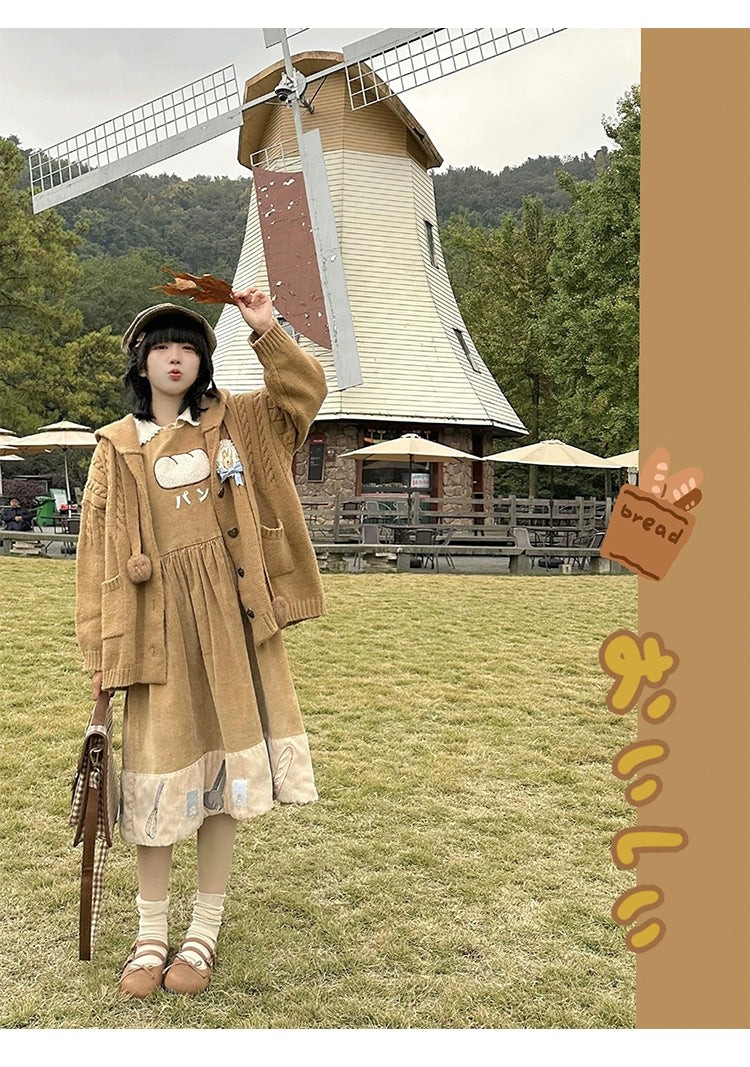 Kawaii Oversized Cardigan Sweater Coat Multicolor - Image 68