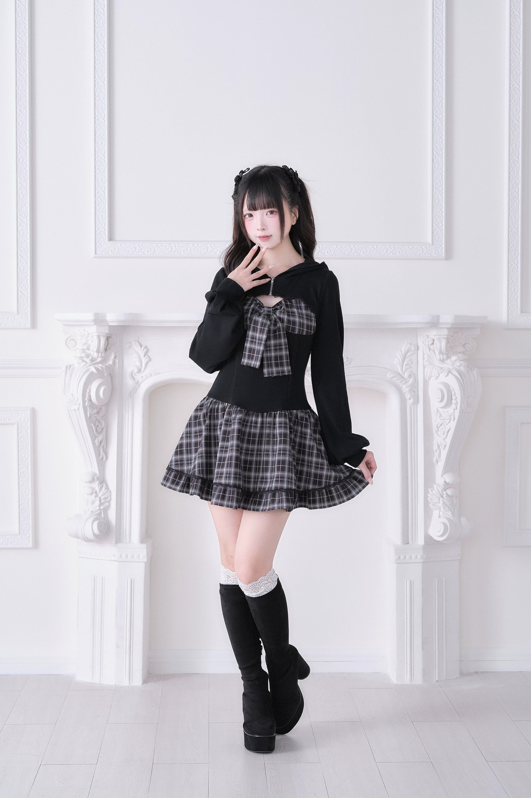 Jirai Kei hoodie one-piece dress care and maintenance instructions washing drying ironing preservation tips