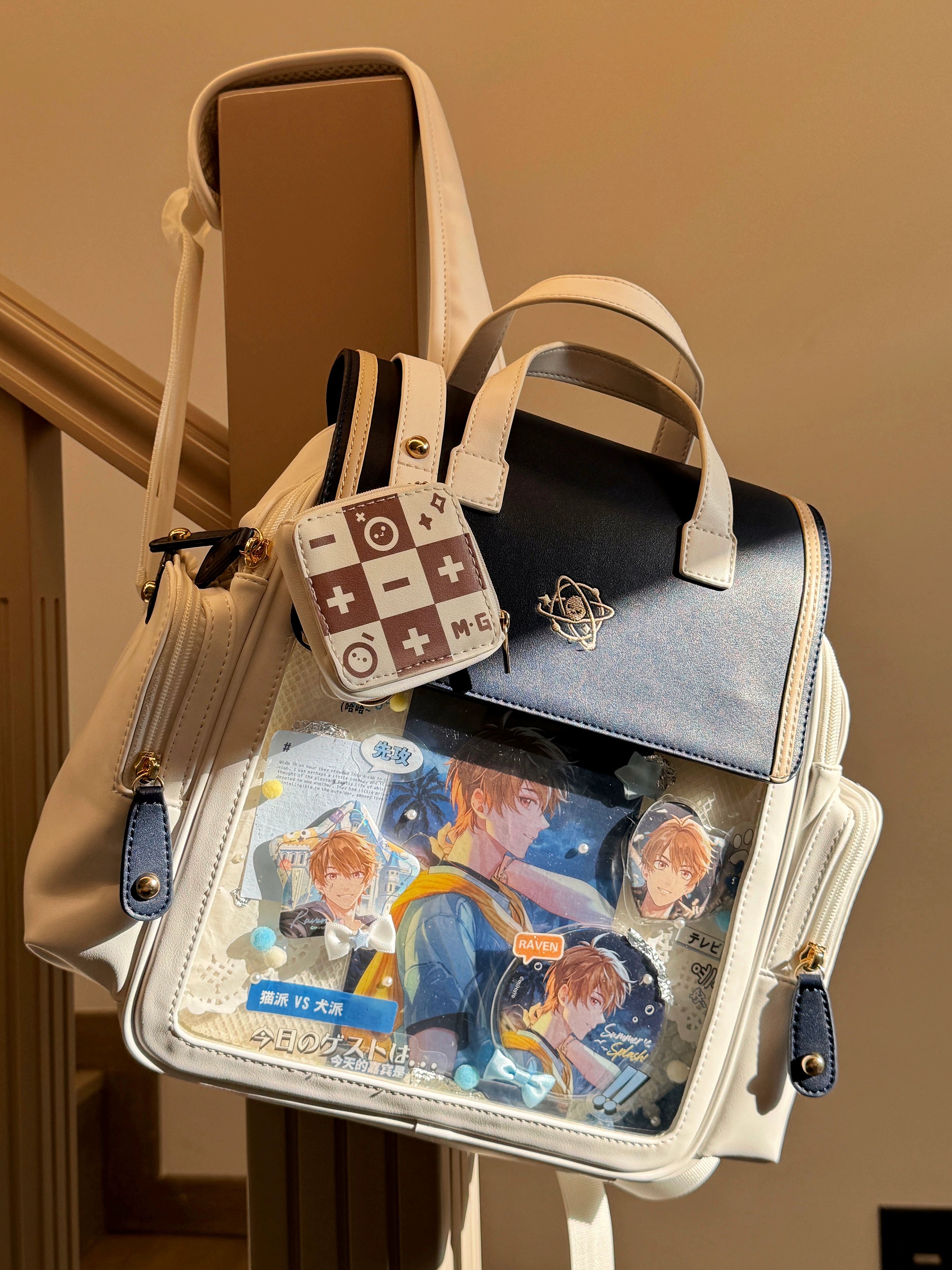Jirai Kei kawaii itabag backpack collection showing multiple color options and variety for personal choice