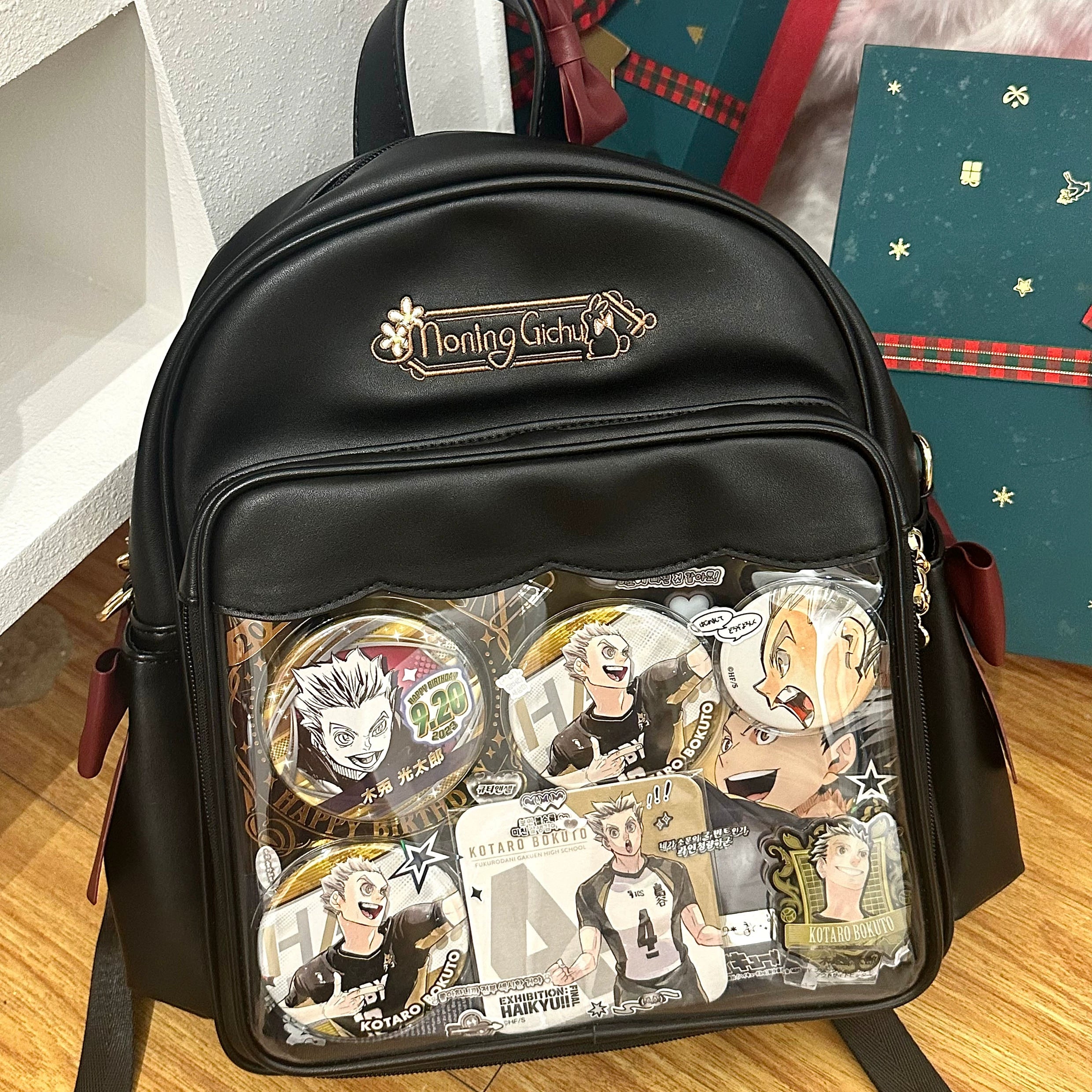Jirai Kei itabag black preorder color variant transparent anime display comprehensive product view