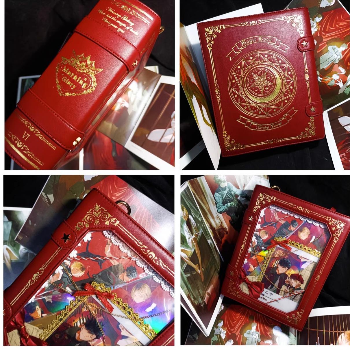 Vintage grimoire Jirai Kei ita crossbody bag crossbody strap and carrying method demonstration photography