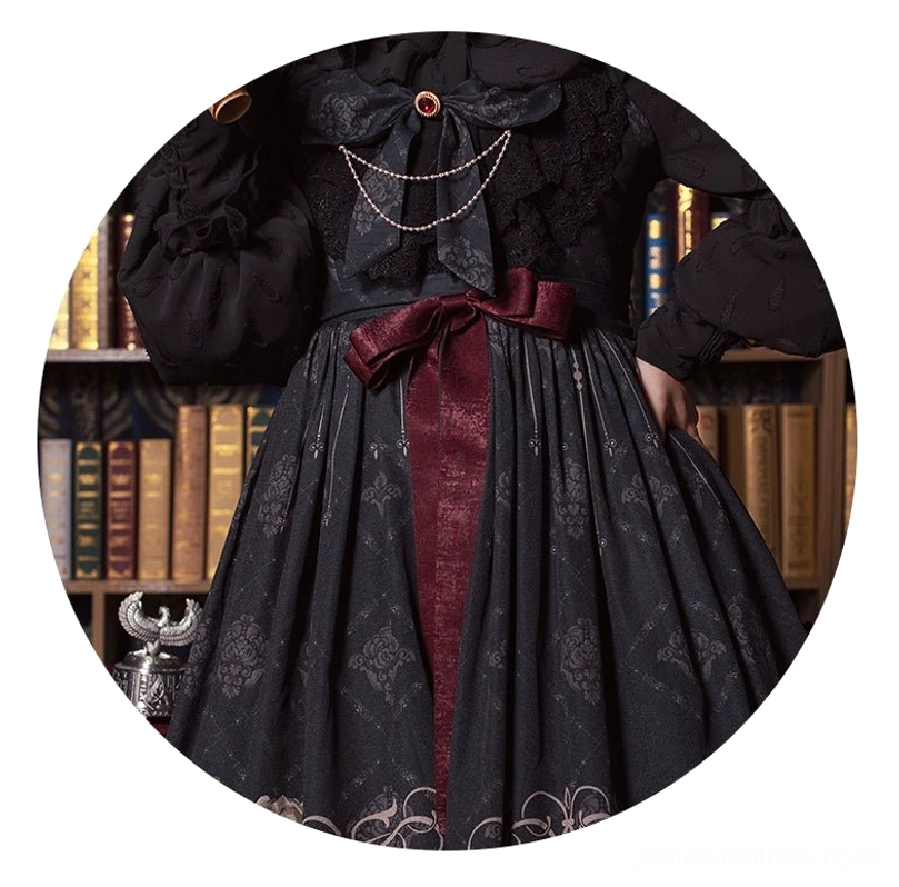 Gothic lolita jsk dress jirai kei aesthetic styling emotional expression artistic fashion