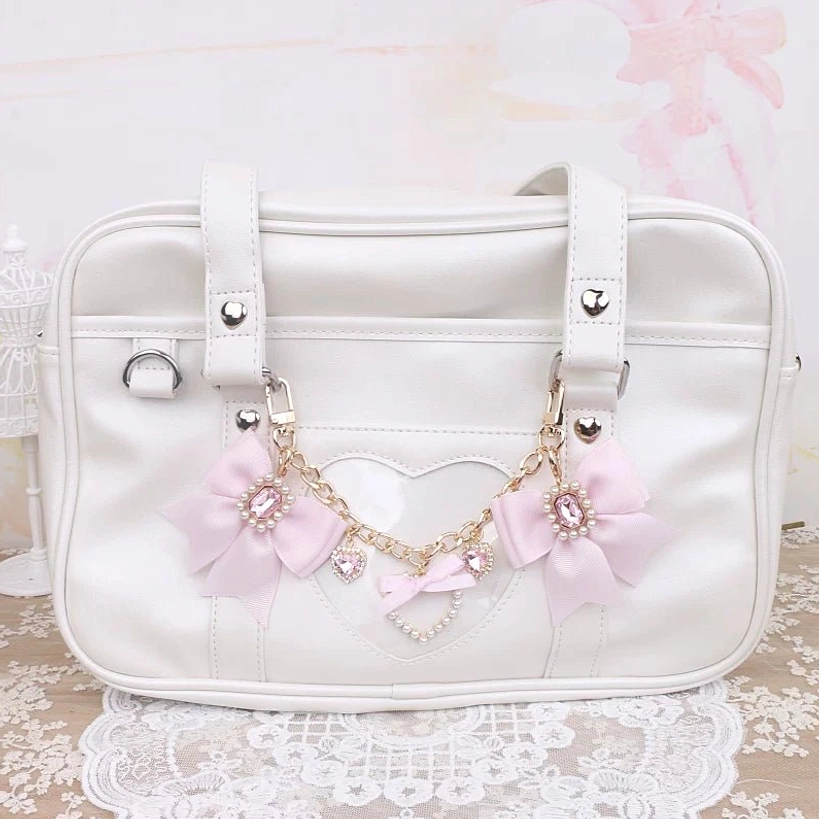 Jirai Kei bag charm metal chain variant comparison styling option selection guide