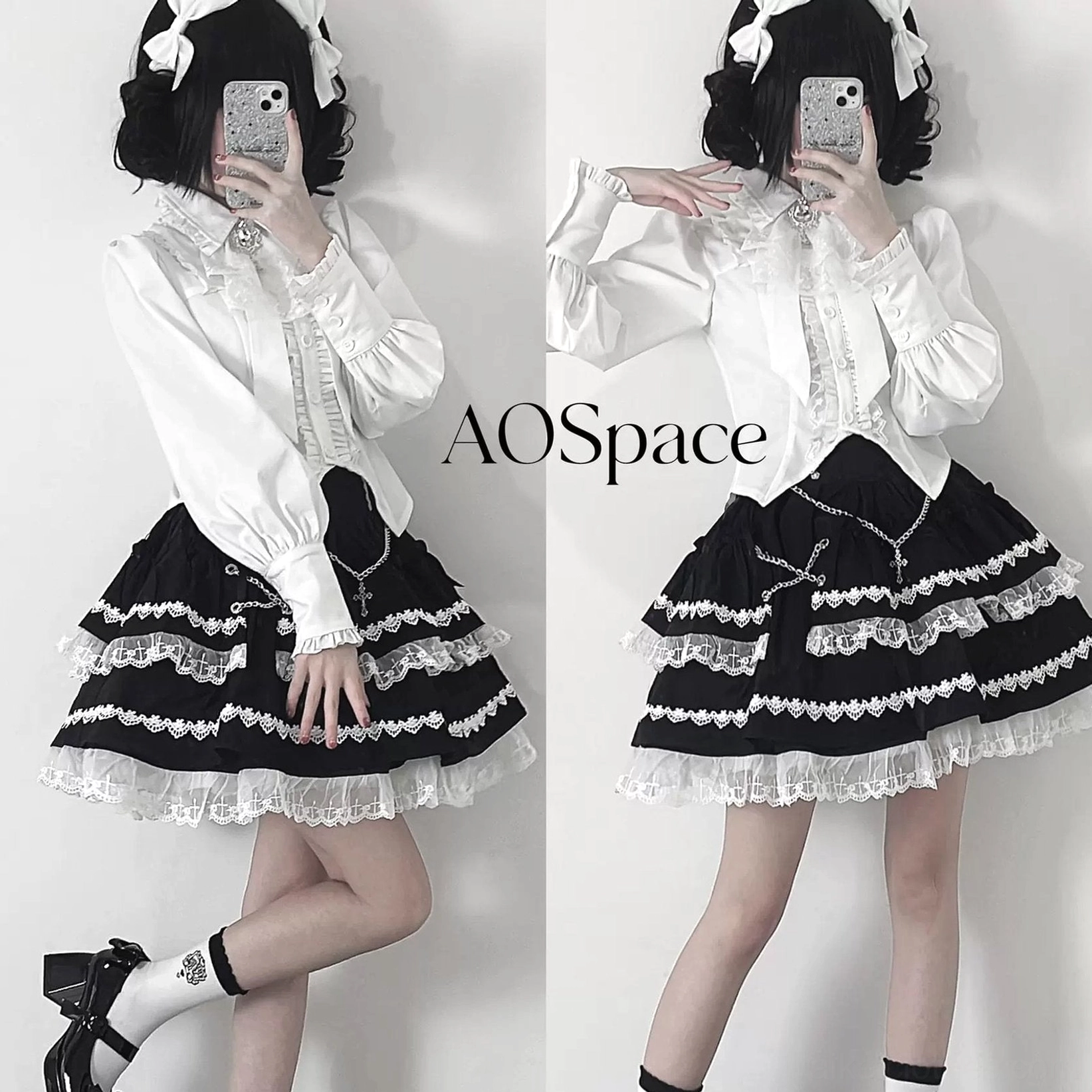 Jirai Kei blouse sleeve puff construction technical fabric durability shape retention