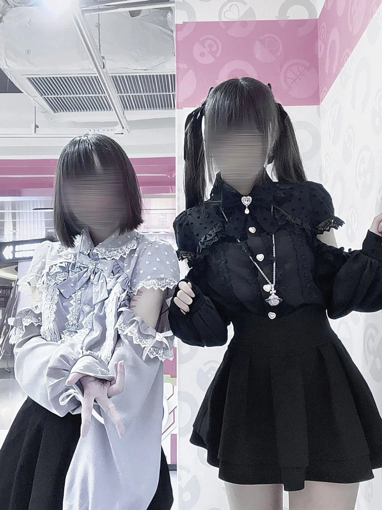 Jirai kei blouse shipping information and processing time with complementary product recommendations