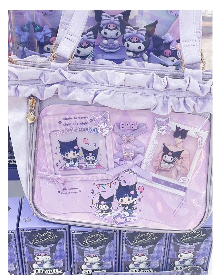 Jirai Kei bouquet itabag personal expression statement piece detail showing customizable collectible display philosophy