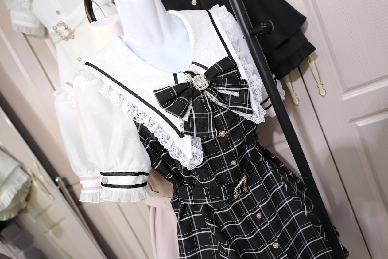 Jirai Kei waist-cinching dress shorts polyester fabric color retention durability quality