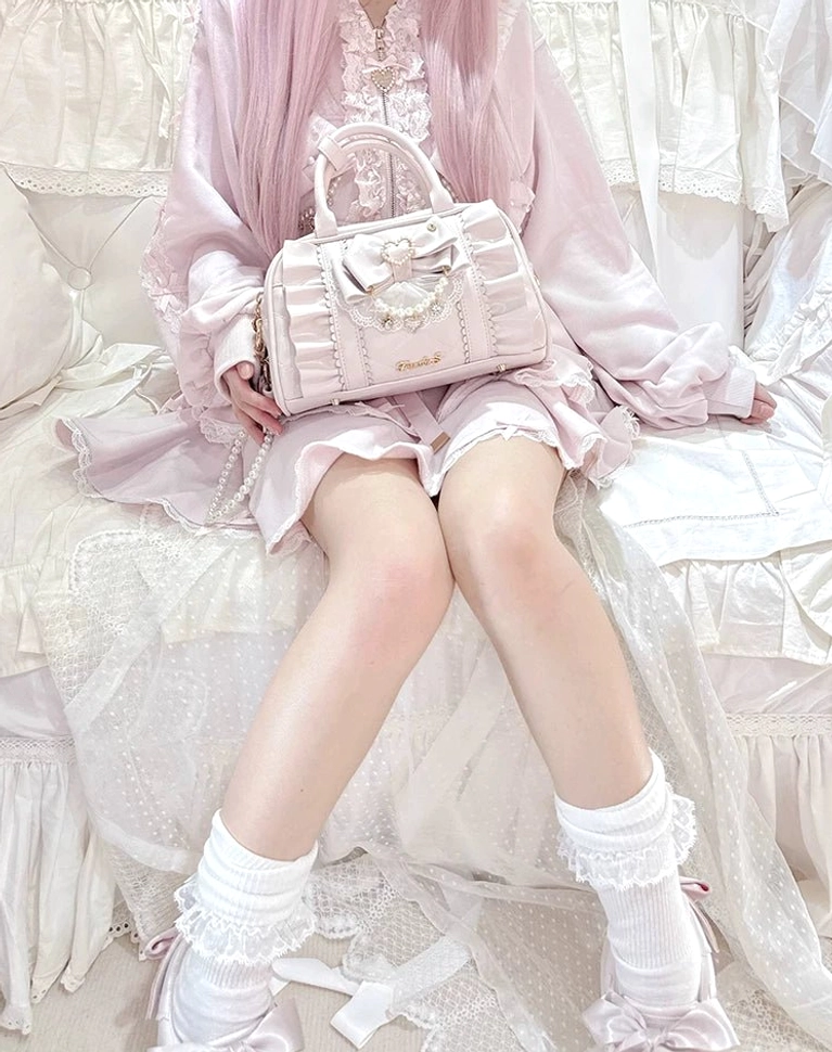 Jirai Kei handbag as fashion statement piece showing cultural significance within Japanese subculture aesthetics