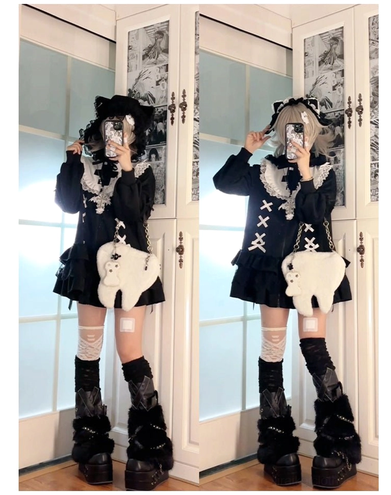 Jirai Kei hooded jacket and accessories care instructions maintenance guide