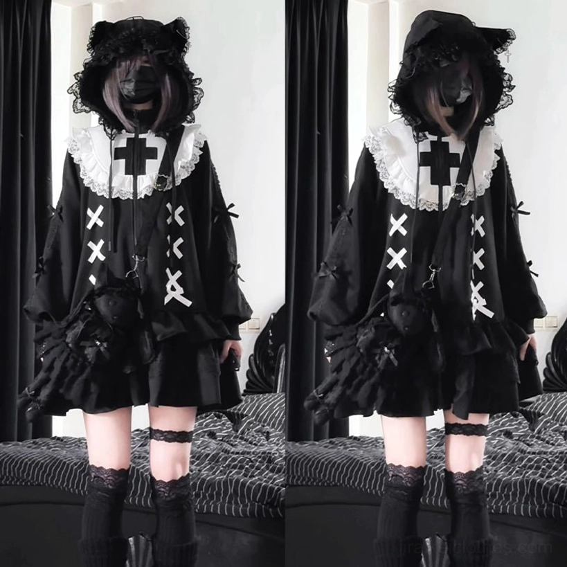 Jirai Kei hooded jacket styling guide outfit coordination recommendations