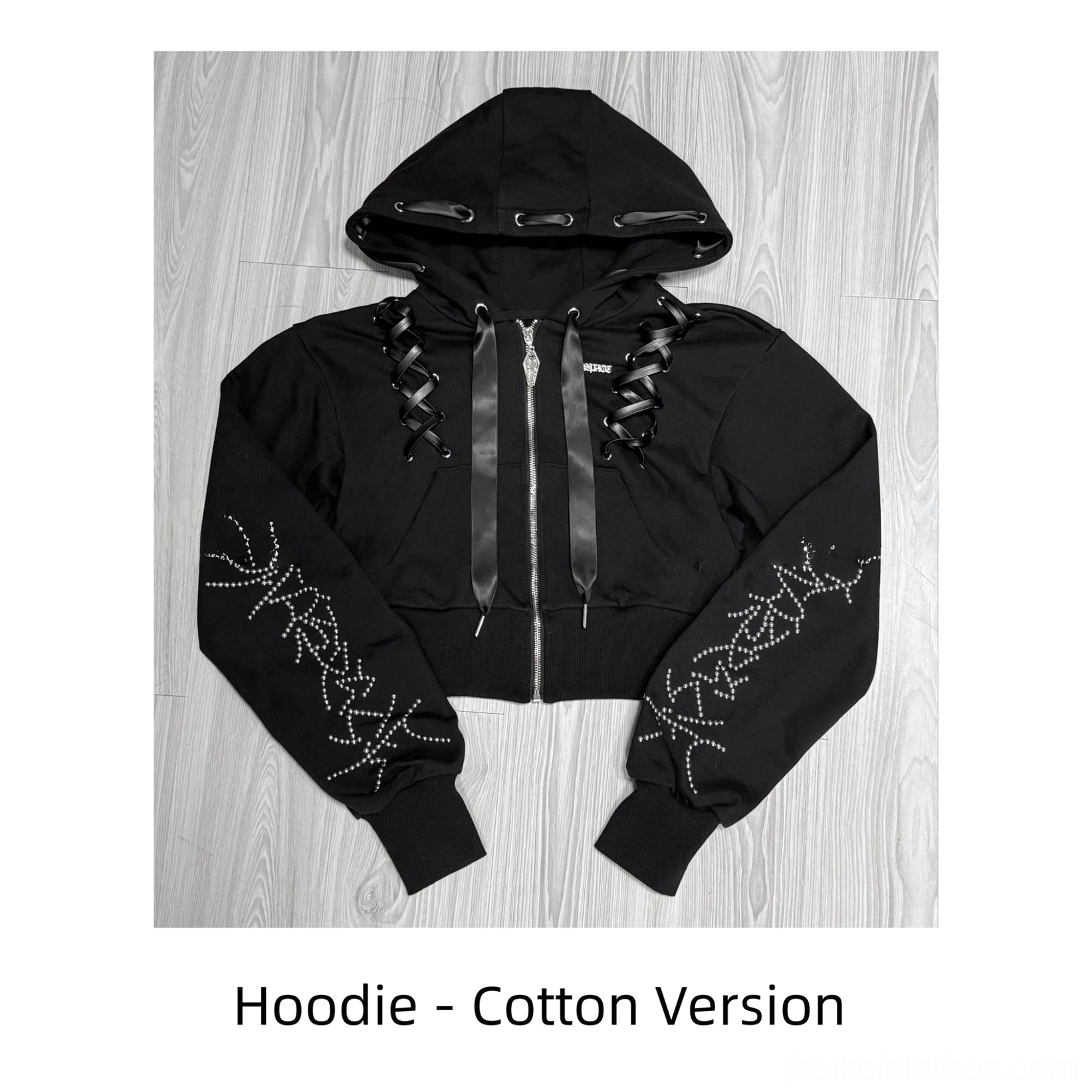 Jirai Kei subculture hoodie and skirt set packaging and shipping information with processing timeline details