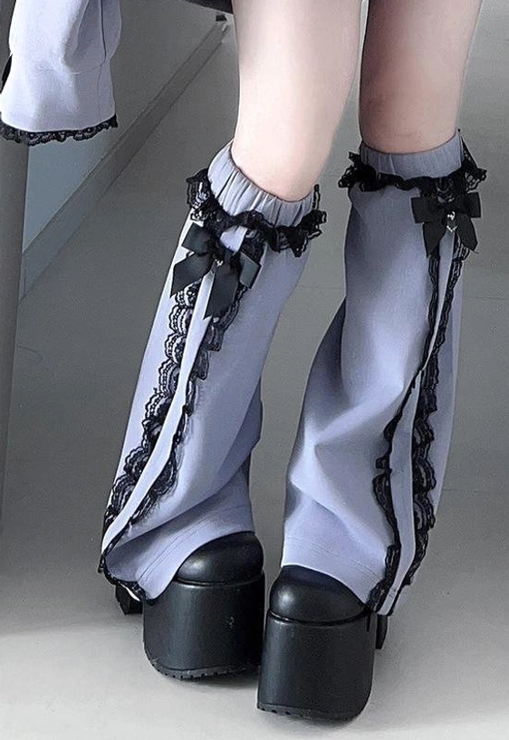 Jirai Kei hoodie layered with wide-leg pants showing sophisticated edgy silhouette extending Jirai Kei aesthetic from head to toe with complete coordinated look