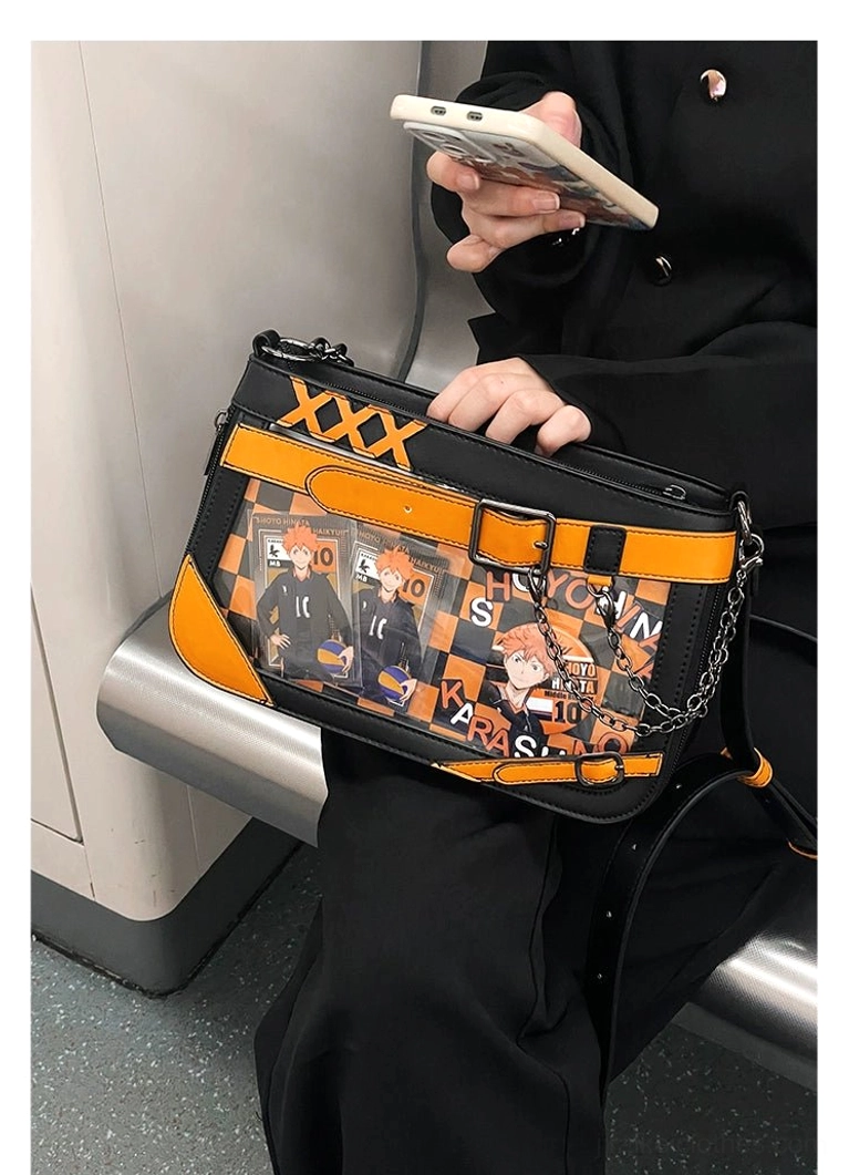 Jirai Kei ita bag acrylic window protection guide showing care tips for maintaining crystal clarity and longevity