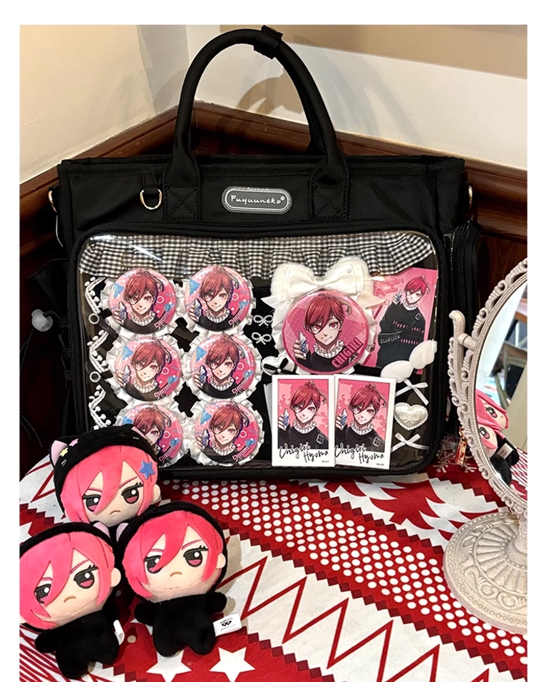 Jirai Kei itabag functional excellence anime figures celebration practical accessory design