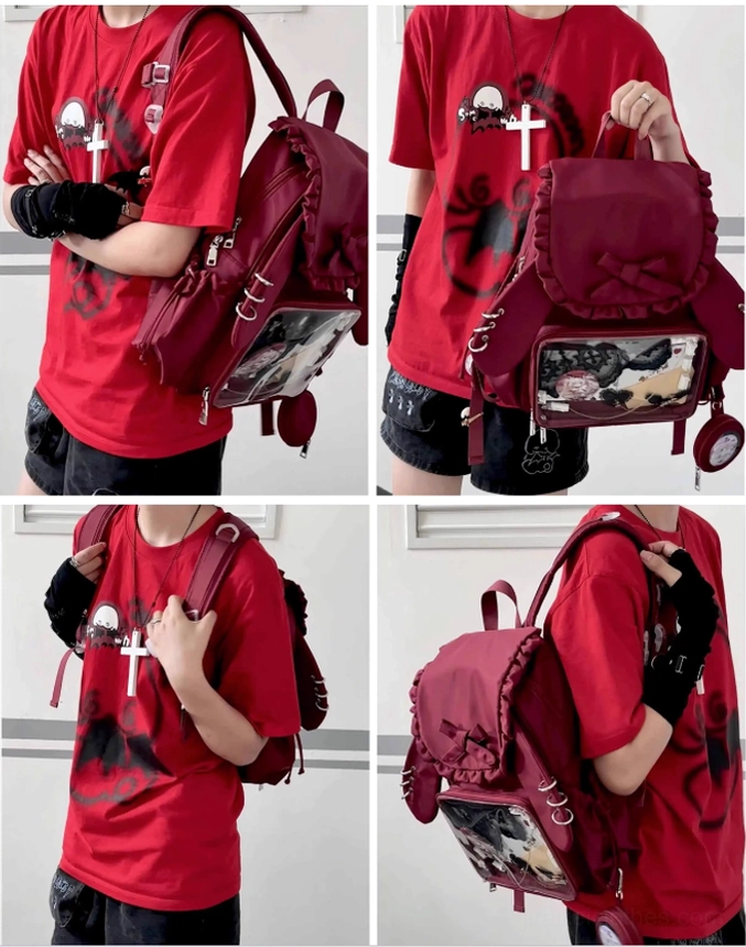 Jirai Kei itabag backpack gift packaging and presentation for collector enthusiasts