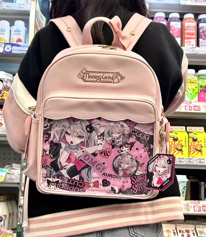 Transparent itabag personal shrine anime characters collectibles showcase aesthetic expression
