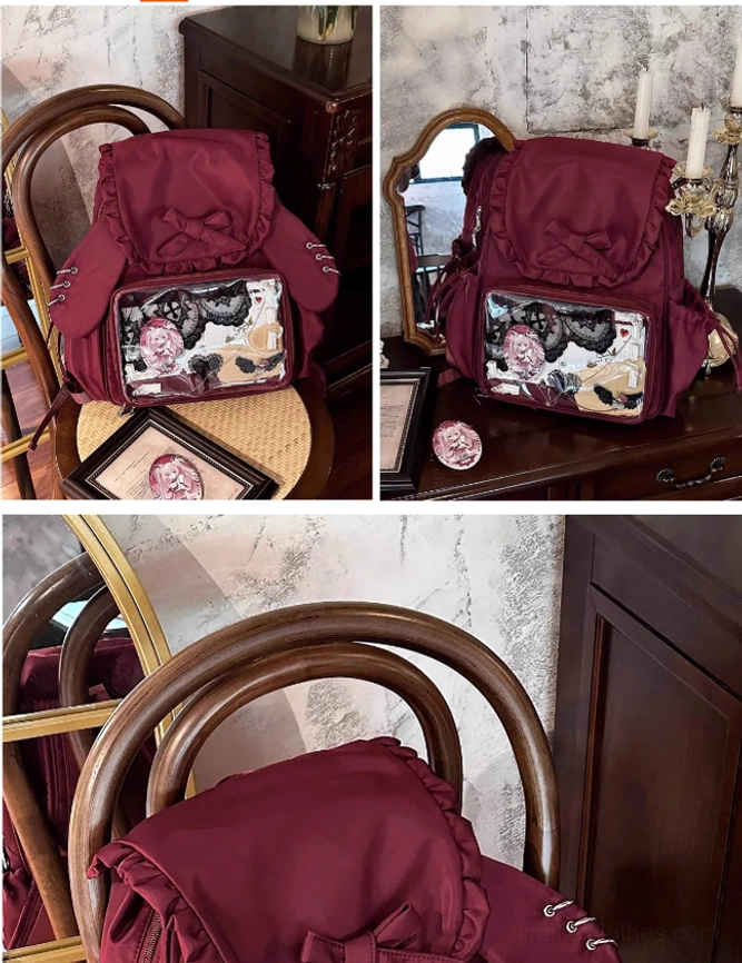 Jirai Kei kawaii itabag backpack personalization ideas with custom decorations and accessories