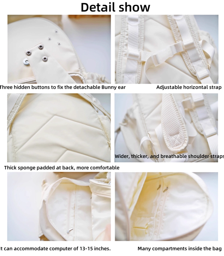 Jirai Kei bunny ear itabag backpack return policy and customer satisfaction guarantee