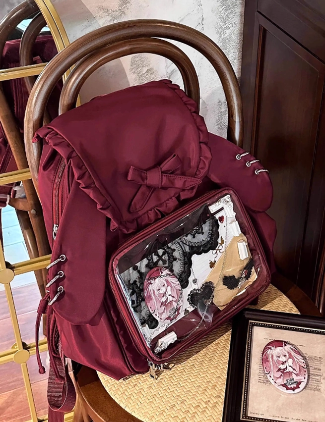 Jirai Kei kawaii itabag backpack color trend showcase displaying popular seasonal color selections