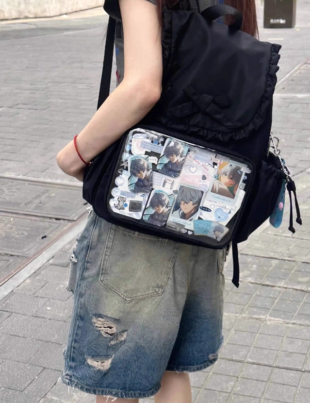 Jirai Kei kawaii itabag backpack sustainable fashion choice highlighting durable long-term value