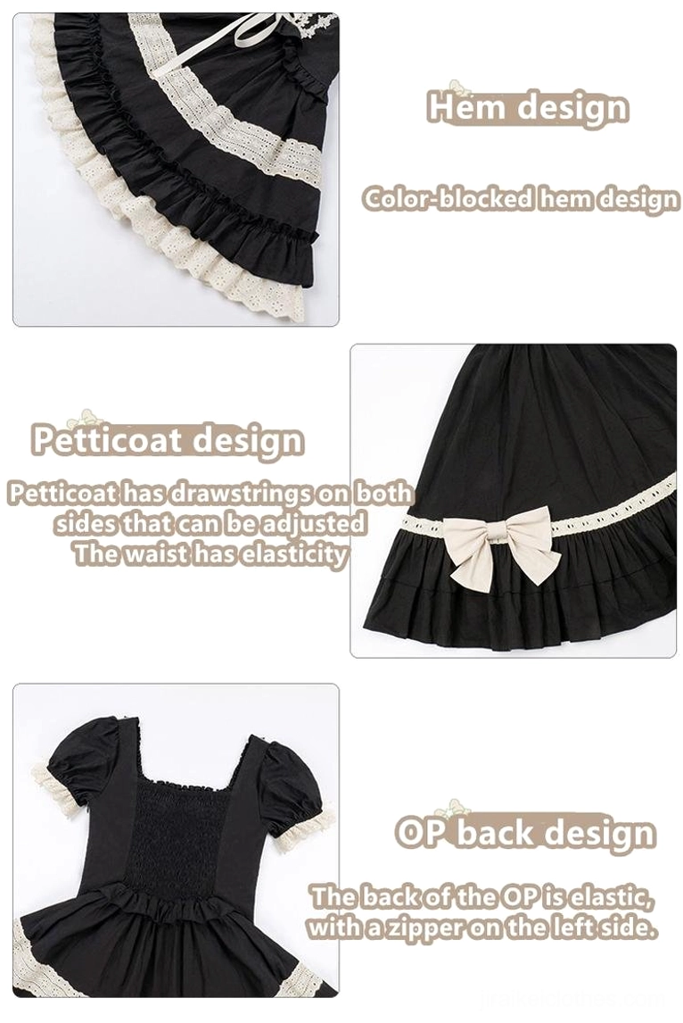 Jirai Kei Lolita detachable hand sleeves petticoat accessories size guide measurements centimeter inch conversion chart
