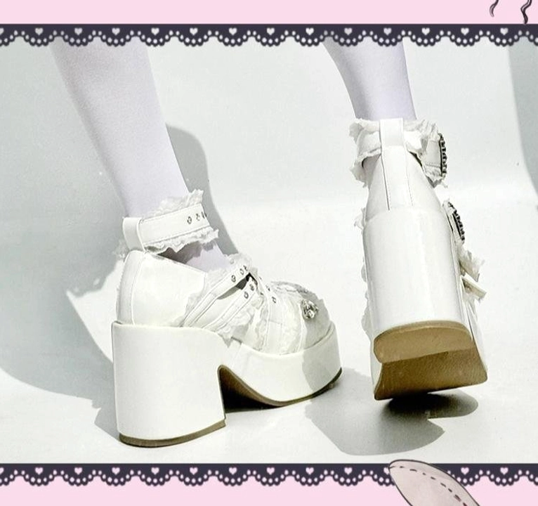 Jirai Kei platform heels lifestyle product photography styling guide inspiration