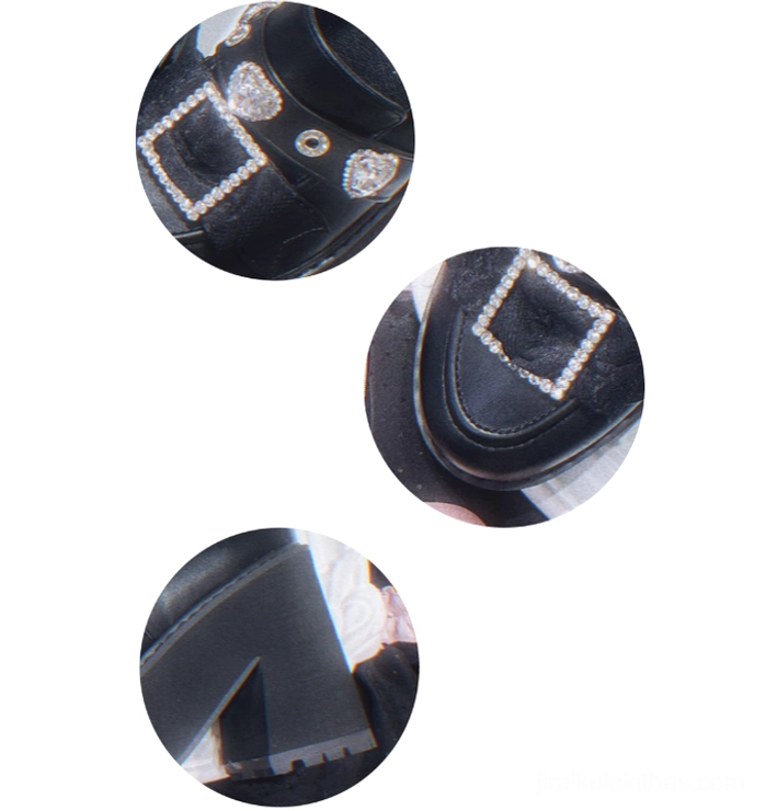 Jirai Kei platform loafers packaging and presentation showing careful quality shipping protection