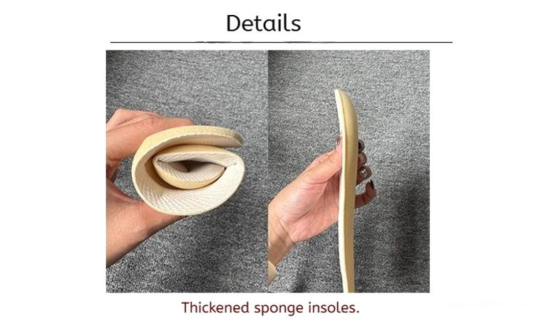 Thickened jirai kei platform shoe insole close-up flexible bendable sponge foam improves wearing comfort cushioning