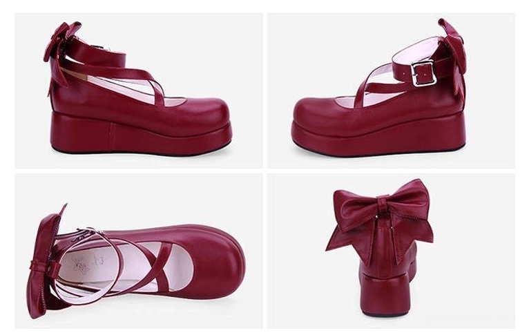Jirai Kei platform shoes pre-order production timeline information showing 15-day processing and quality control manufacturing process