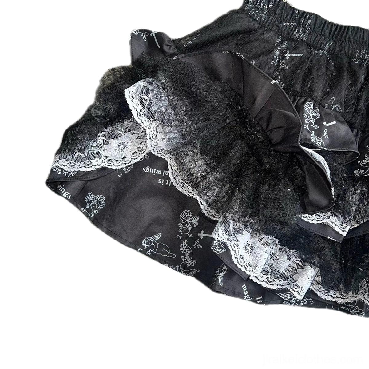 Jirai Kei puff skirt subculture event festival styling dark fashion gathering aesthetic complete outfit