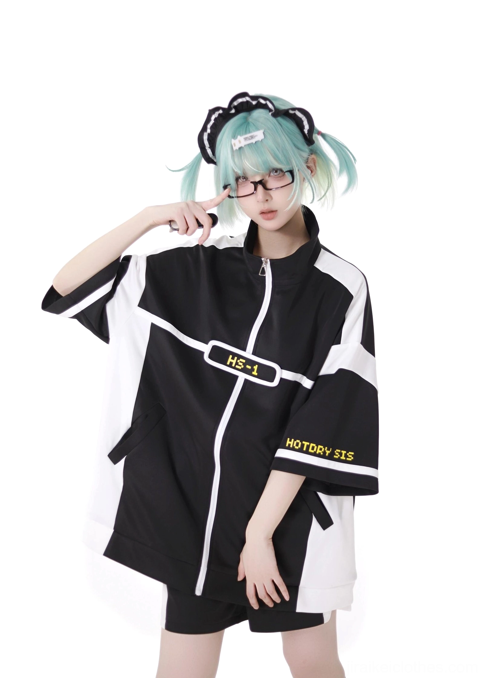 Jirai Kei sporty set fabric care instructions polyester maintenance washing drying guide
