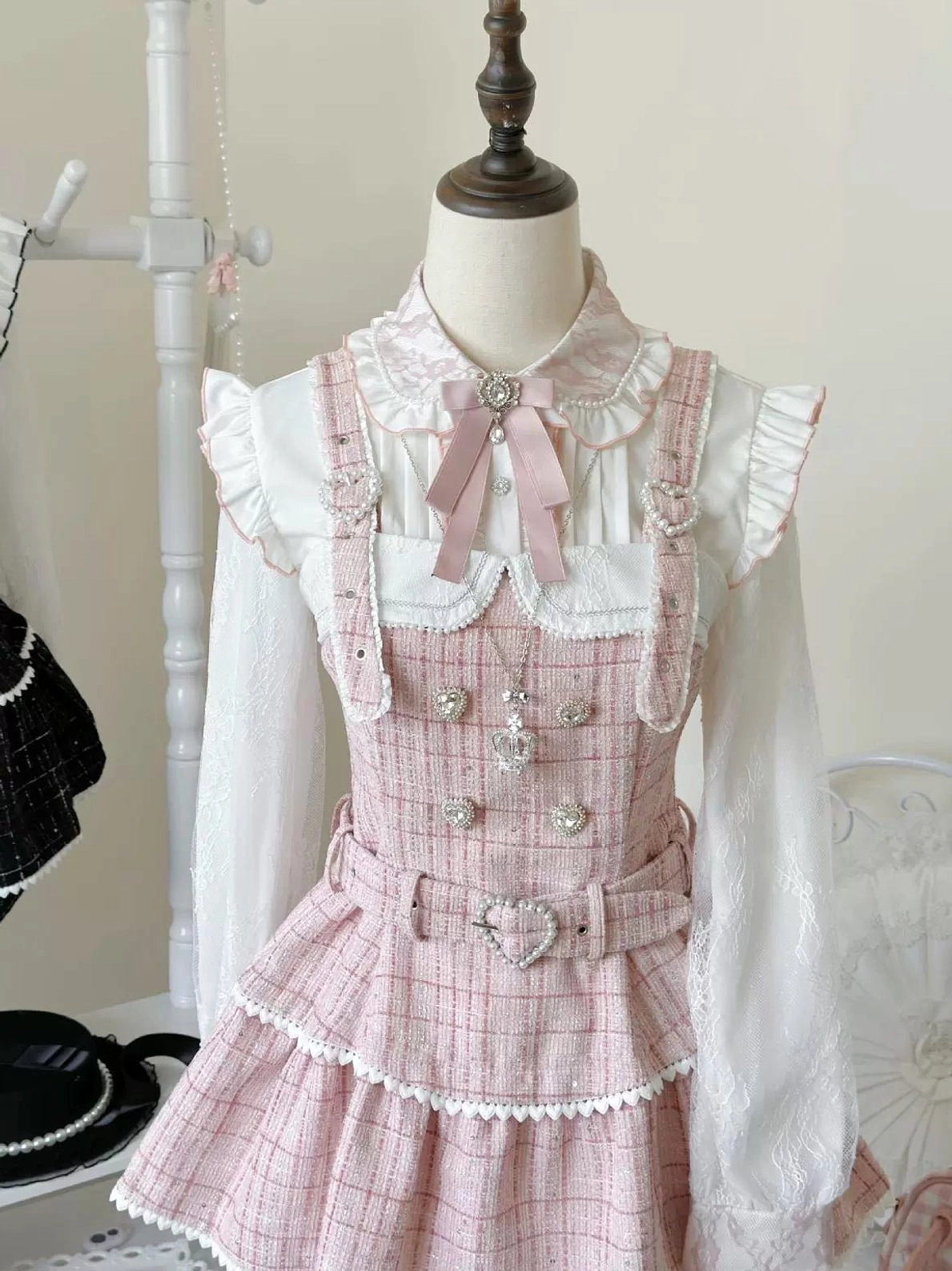 Jirai Kei suspender skirt cultural significance poster, subculture fashion history and aesthetic philosophy