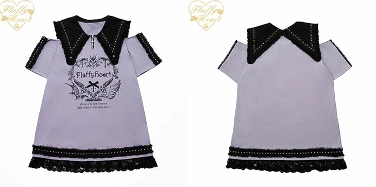 Jirai Kei T-shirt dress showing print durability and fade resistance after multiple wears and washes