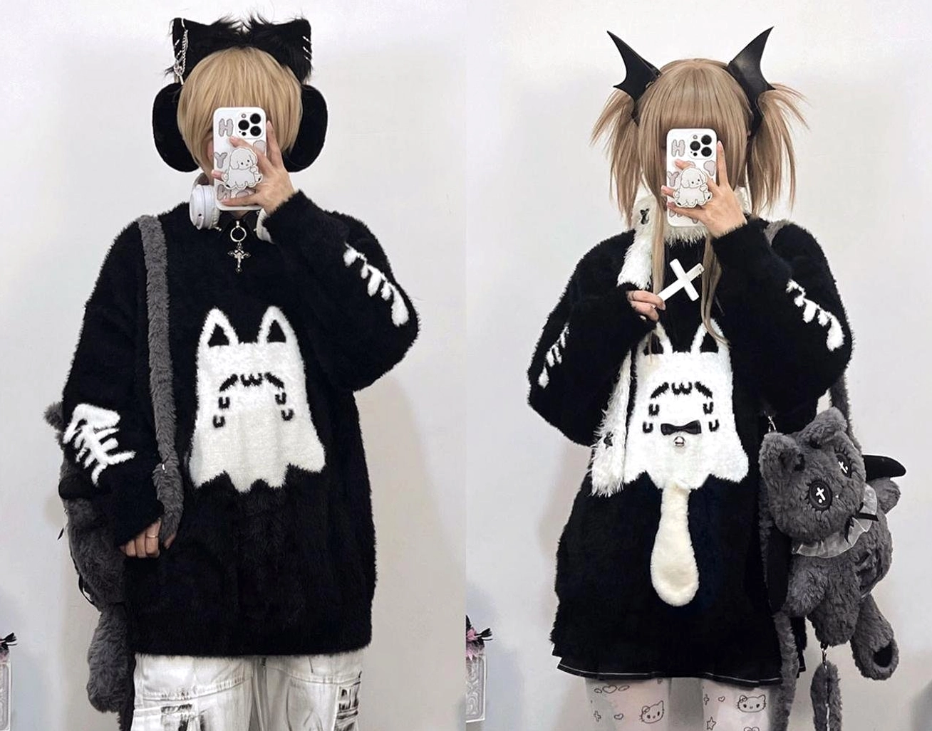 Jirai Kei underground fashion movement cultural context black ghost cat sweater community aesthetic rebellion