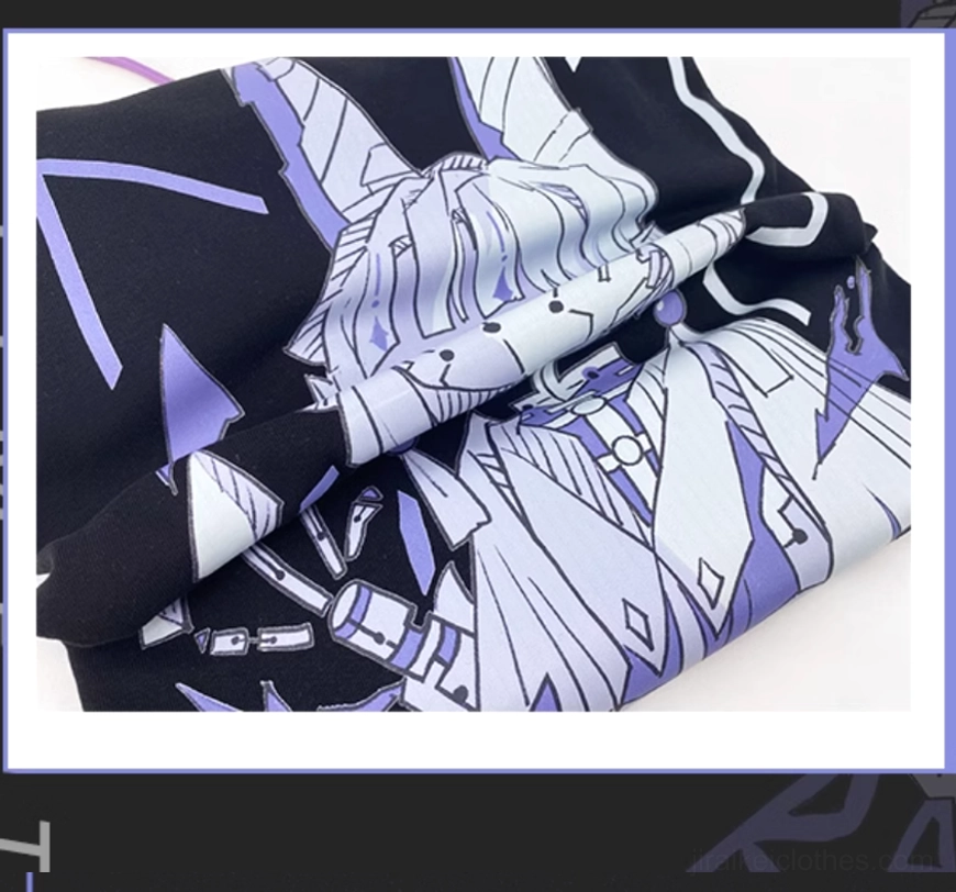 Mechanical rabbit oversized tee and violet plaid skirt complete set styling guide jirai kei fashion coordination dark background