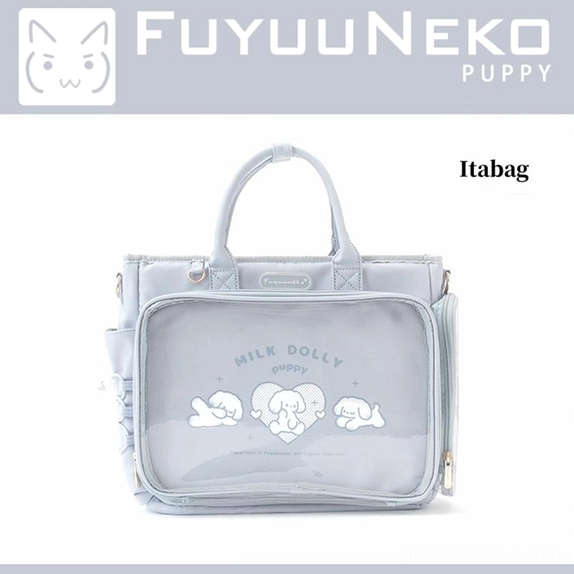 Mint green Jirai Kei itabag pastel charm spring fashion anime collectible merchandise shoulder bag