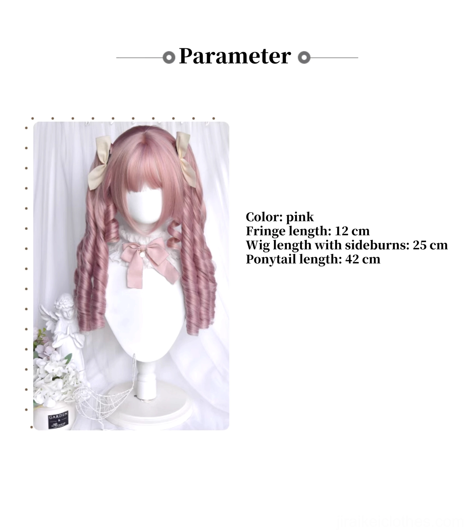 Modular wig set comparison showing short bob wig and double ponytail components demonstrating versatile design for mixed styling approaches