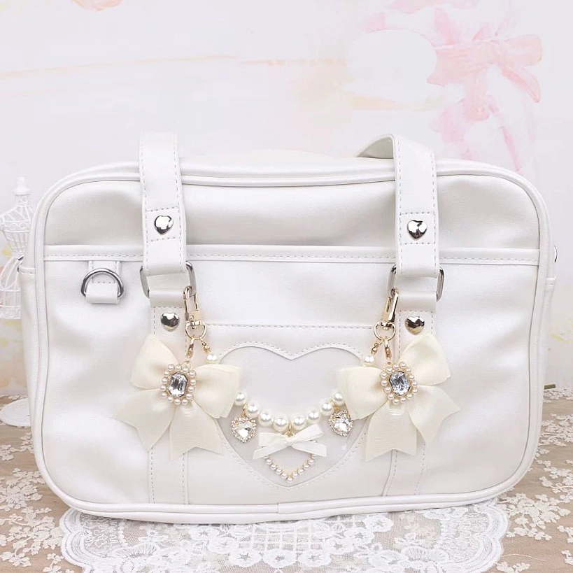 Ryousangata extended 30 cm chain charm option Jirai Kei bag accessory length variations