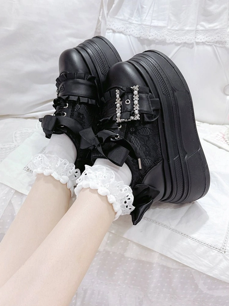 Ryousangata platform shoes jirai kei subculture philosophy emotional authenticity visual boldness