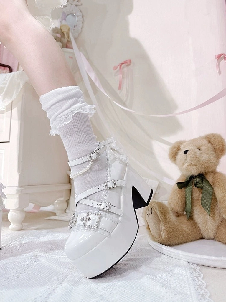 Ryousangata platform heels care and maintenance guide material durability leather protection instructions