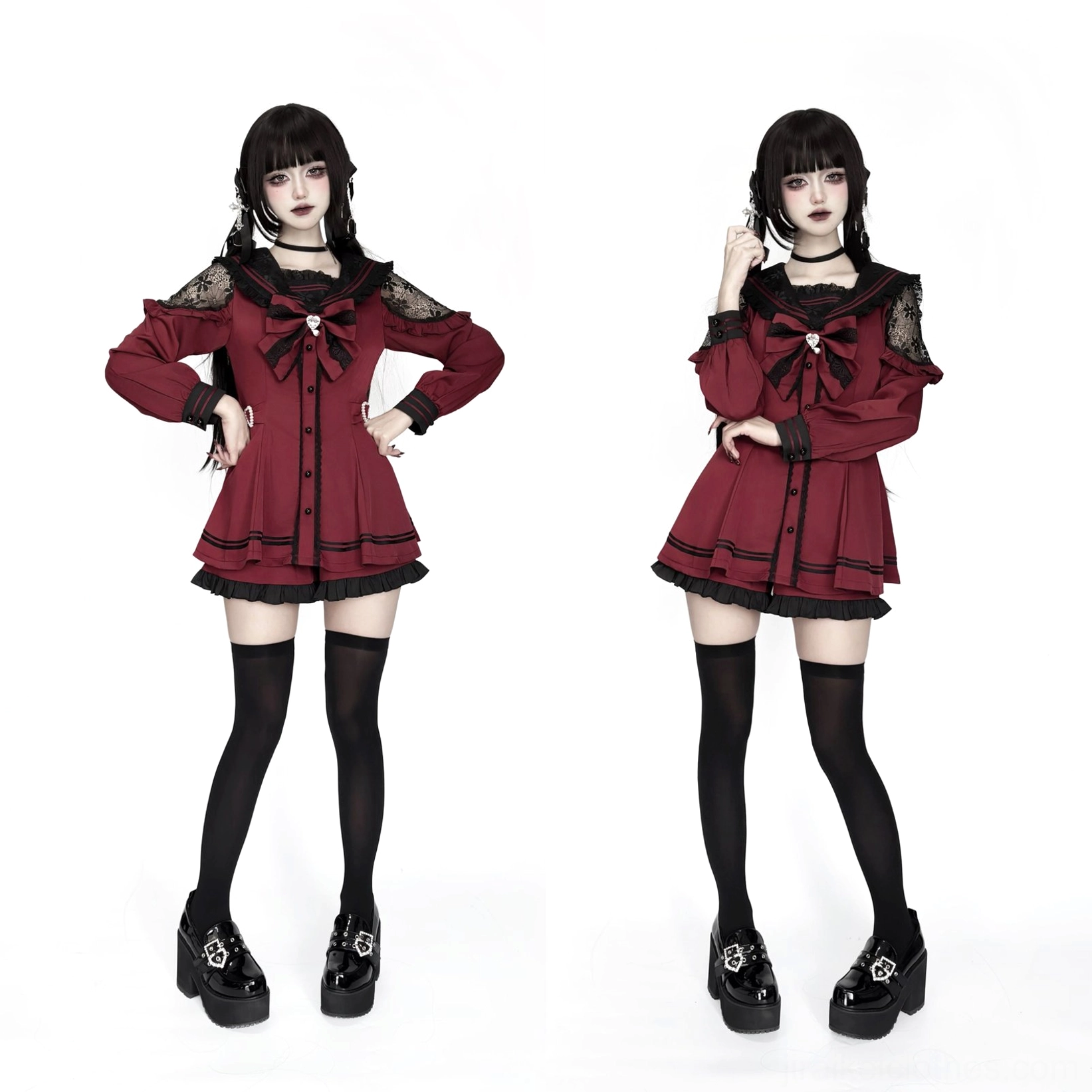 Sailor Jirai Kei dress set gift packaging options presentation luxury unboxing experience
