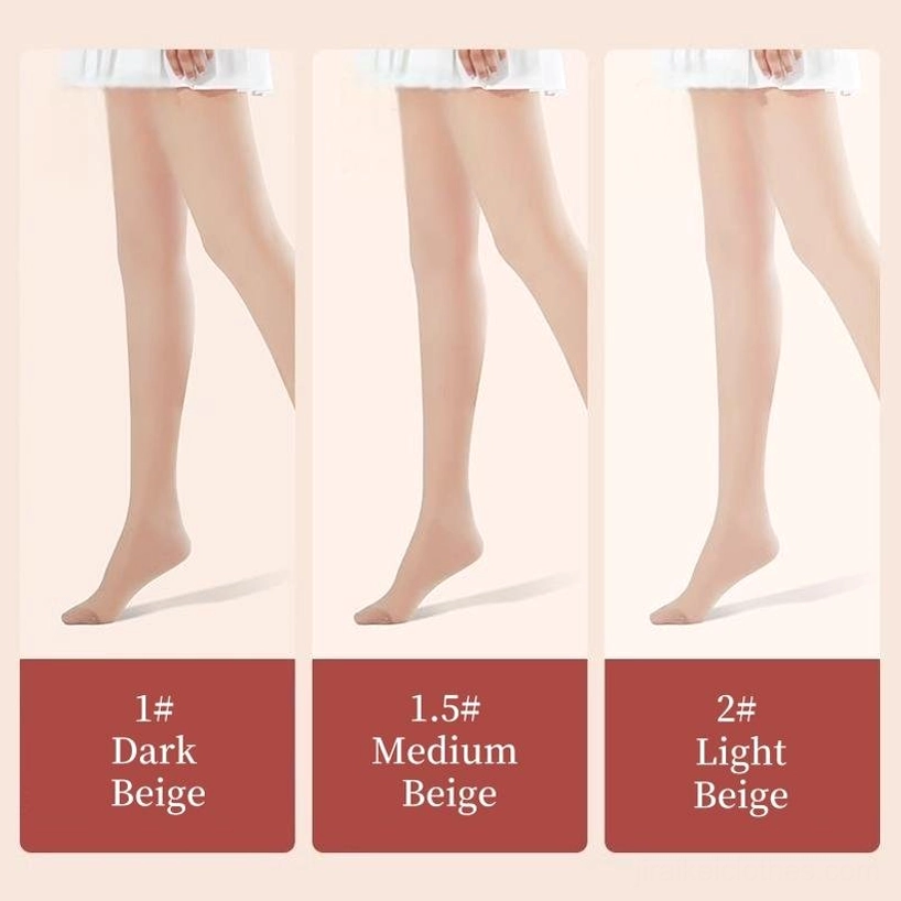 Thick beige velvet long tights - featuring enhanced thermal properties designed for 0 to 10 degrees celsius conditions with maximum comfort during cold snaps
